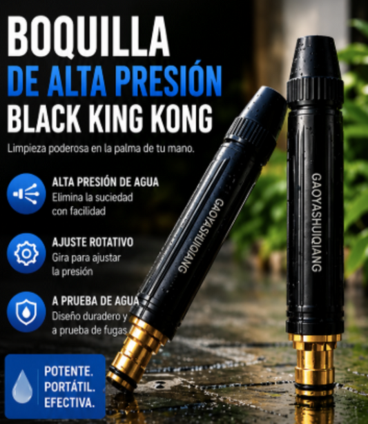 boquilla de alta presion